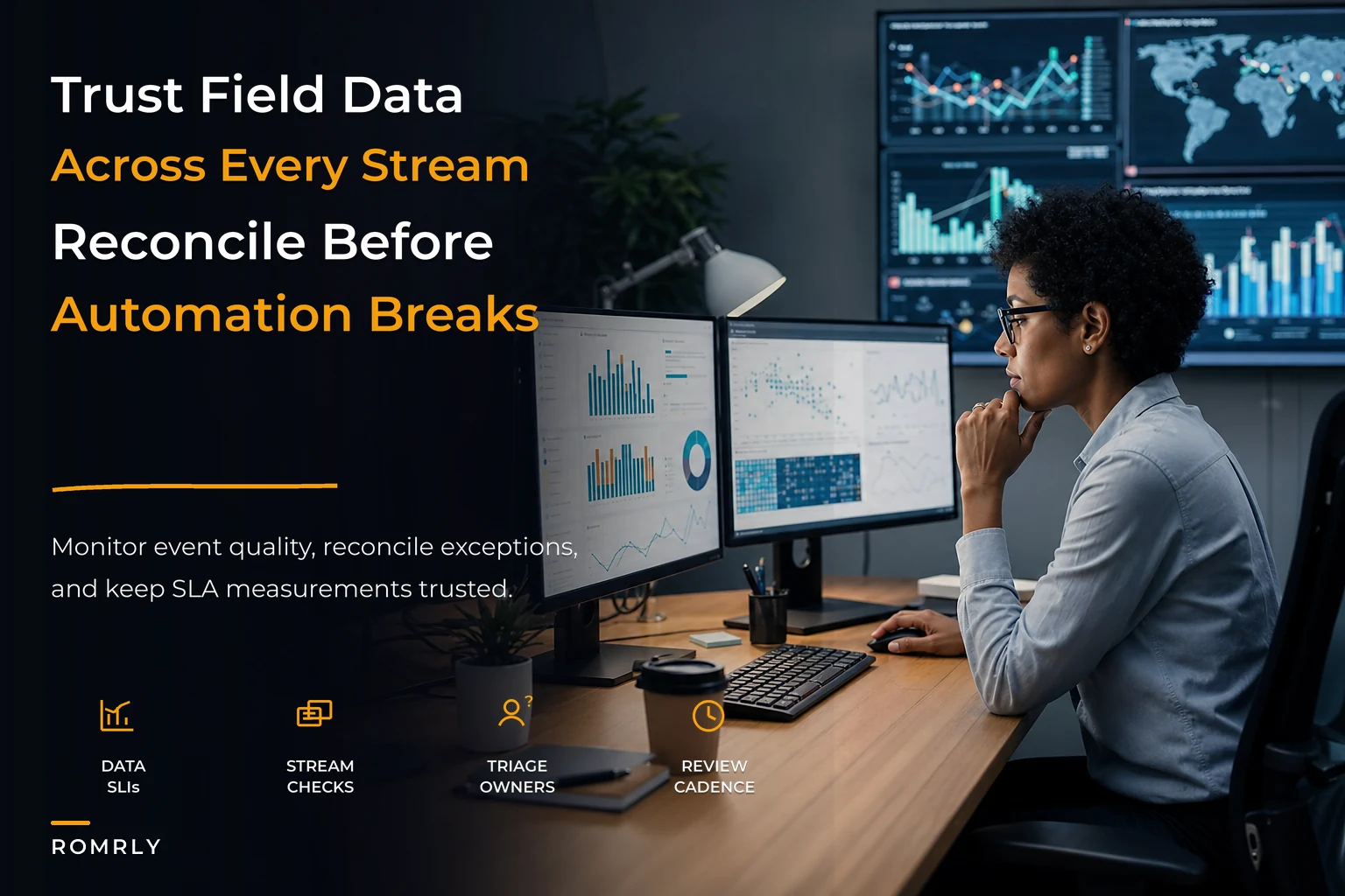 Field data observability and trust program for field operations