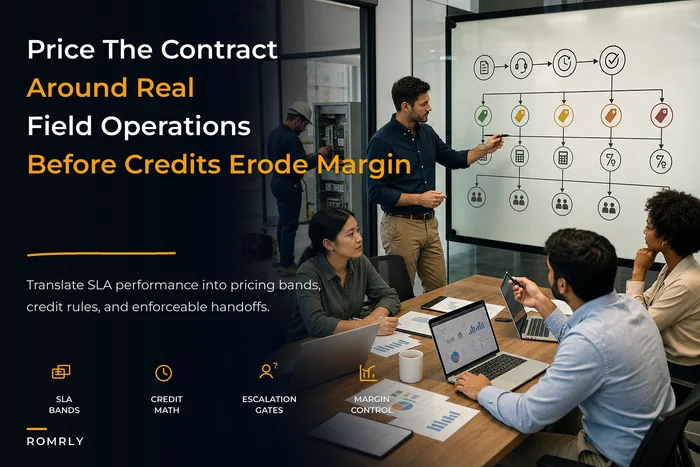 Operational pricing framework for field-service contracts