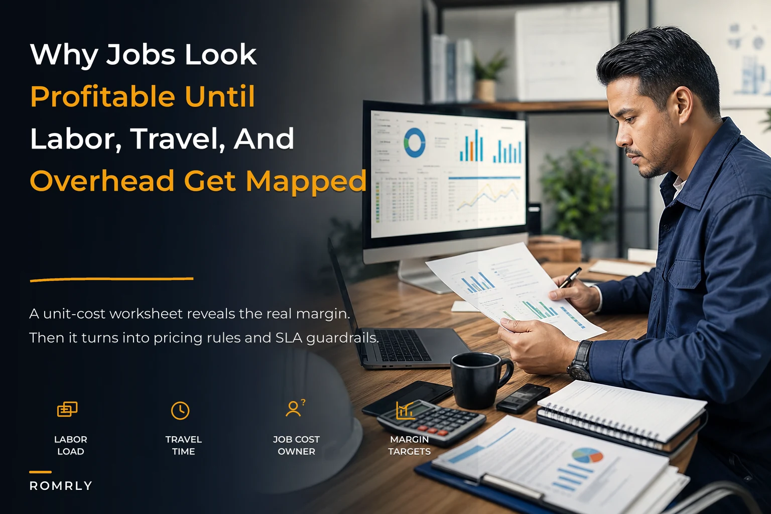 Per-job profitability for field service: a unit-cost worksheet to price jobs and set SLA guardrails
