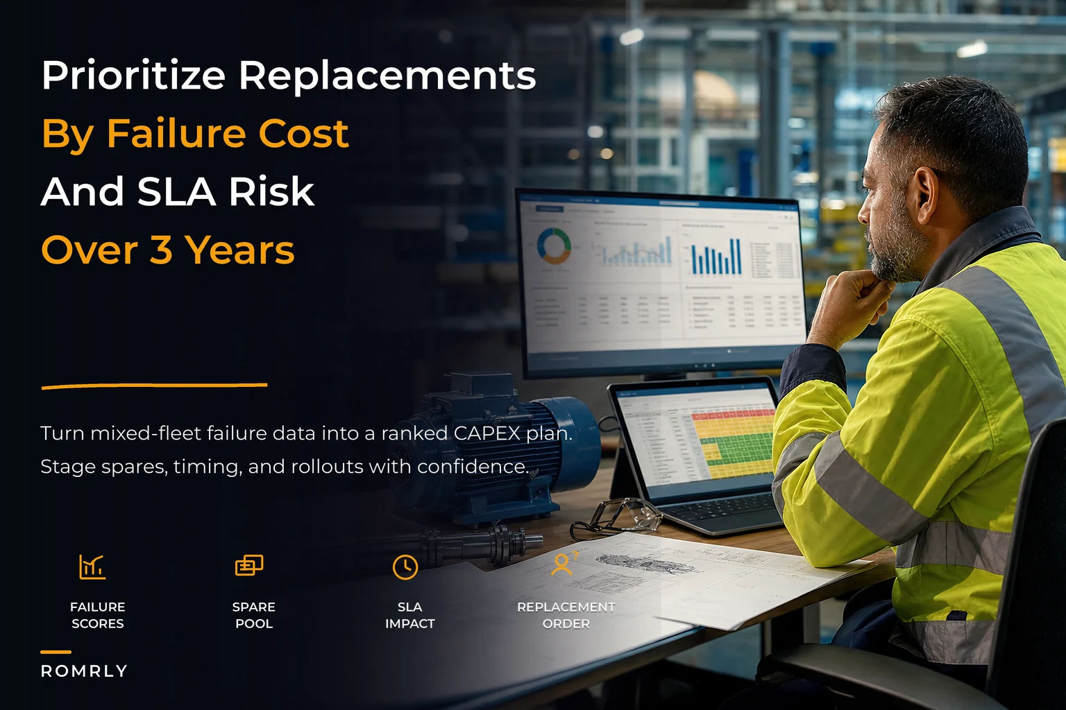 Replace right, on time: a failure-mode decision matrix and 3-year rollout plan for mixed-fleet asset replacement
