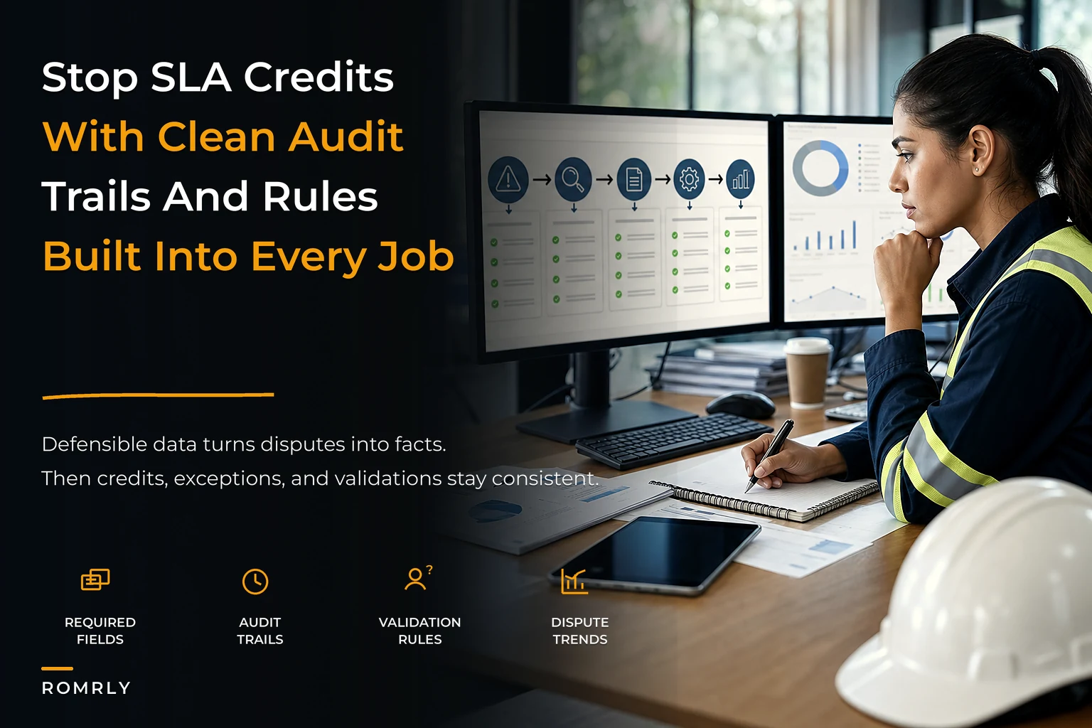 Stop losing SLA credits: a field-service data governance checklist, audit trails and dispute SOP