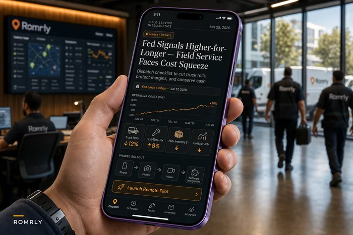 What the Fed's June 2026 Rate Decision Means for Field Service Managers: Cut Costs by Reducing Truck Rolls and Tightening Dispatch