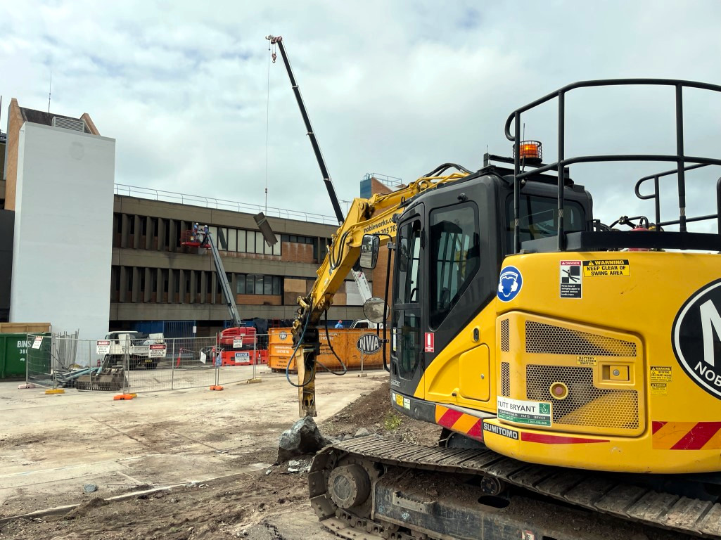 Demolition project — Sutherland Hospital Operating Theatres, Sutherland Hospital | Noble Works Australia