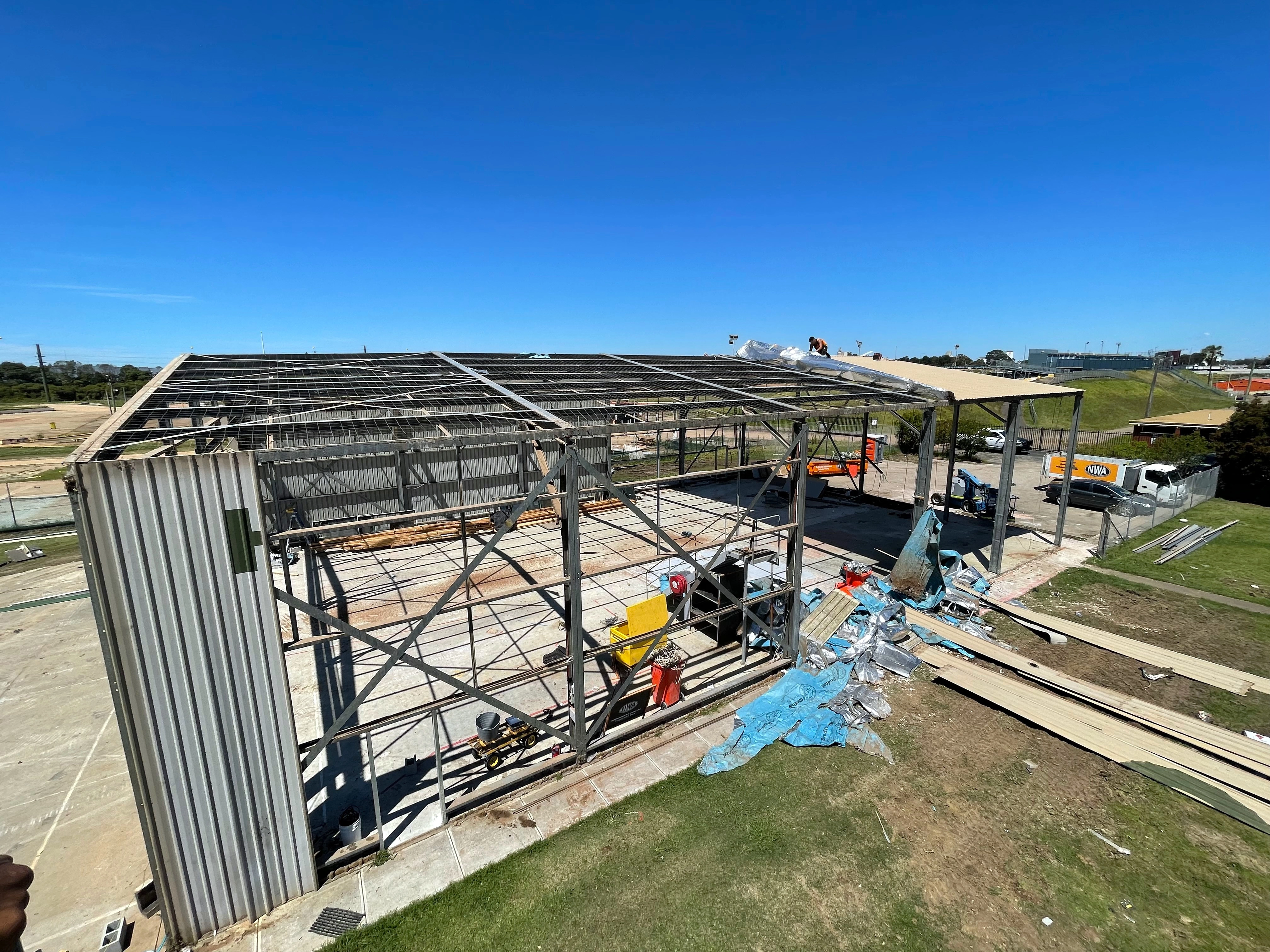 Demolition project — Clyde Helipad Demolition, Clyde | Noble Works Australia