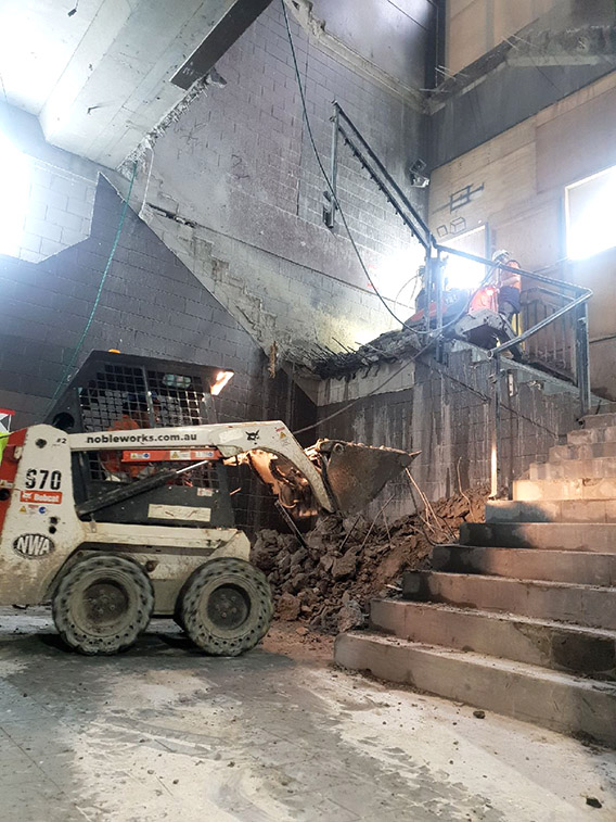 Eastgardens Staircase Demolition — photo 2 | Noble Works Australia