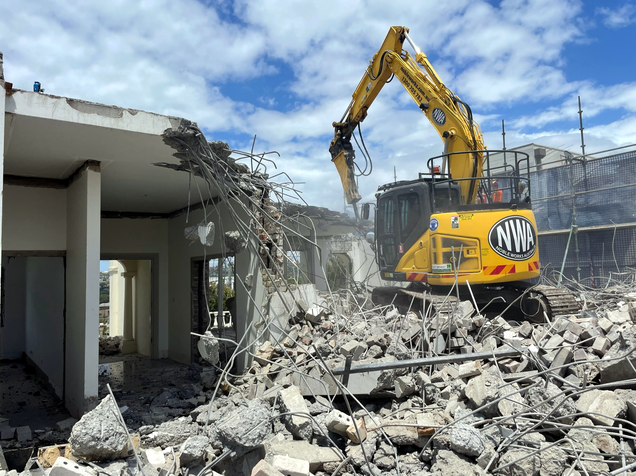 Demolition project — Rose Bay House Demolition, Rose Bay | Noble Works Australia