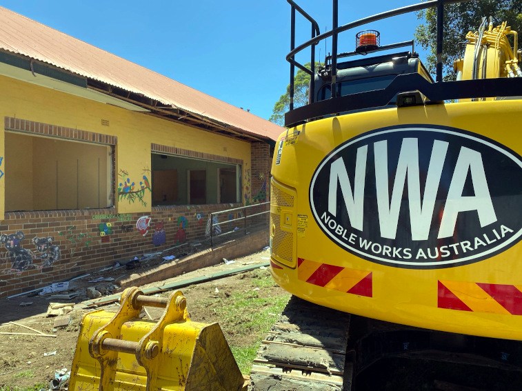 Demolition project — Cumberland Hospital Ward Demolition, Westmead NSW | Noble Works Australia