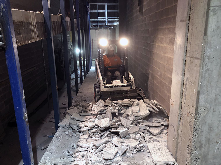 Demolition project — Westfield Hornsby Ramp Removal, Hornsby NSW | Noble Works Australia