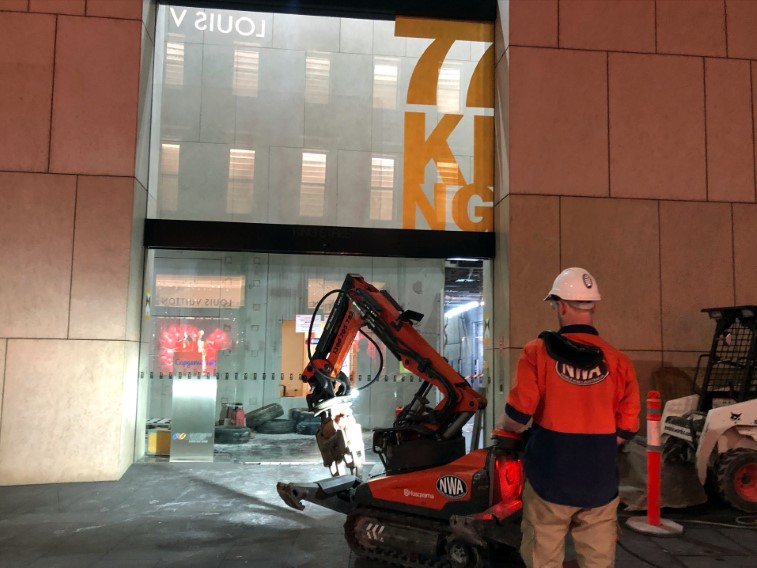 Demolition project — 77 King St, Sydney | Noble Works Australia