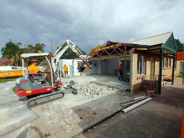 Demolition project — Cumberland Hospital Residences, Westmead NSW | Noble Works Australia