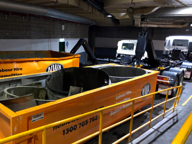 Demolition project — Darling Park Cooling Towers, Darling Park | Noble Works Australia