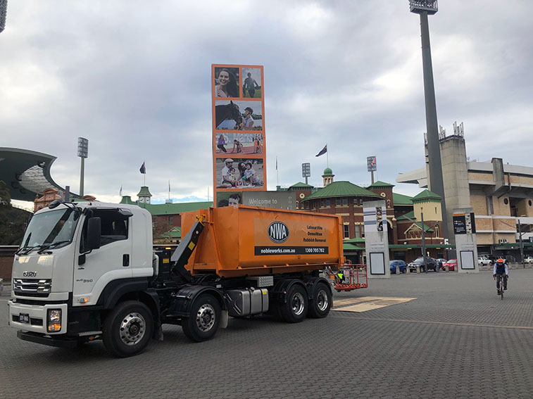 Demolition project — Centennial Parklands Sign, Centennial Park NSW | Noble Works Australia