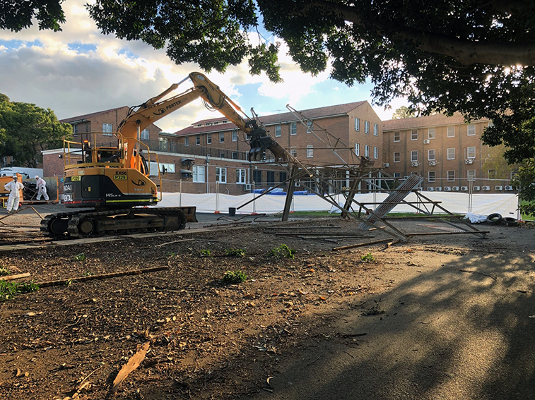 Demolition project — Macquarie Hospital, North Ryde NSW | Noble Works Australia