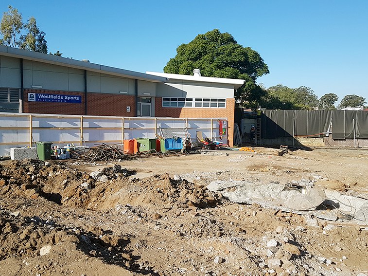 Westfields Sports HS Upgrade Demolition — photo 7 | Noble Works Australia
