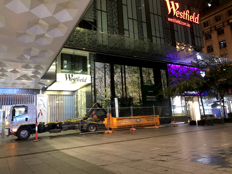 Demolition project — Pitt St Lift Removal, Sydney NSW | Noble Works Australia