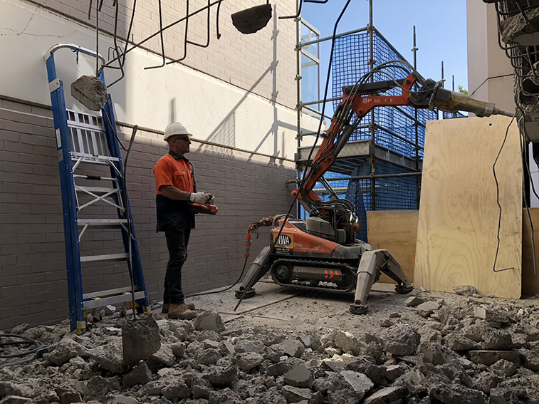 Demolition project — Kid's Cancer Centre, Randwick NSW | Noble Works Australia