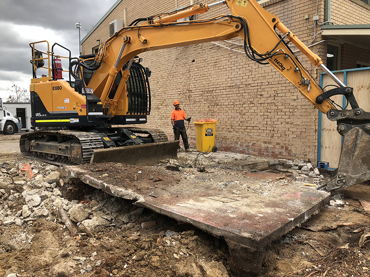 Demolition project — Northwest Christian College, Northwest | Noble Works Australia