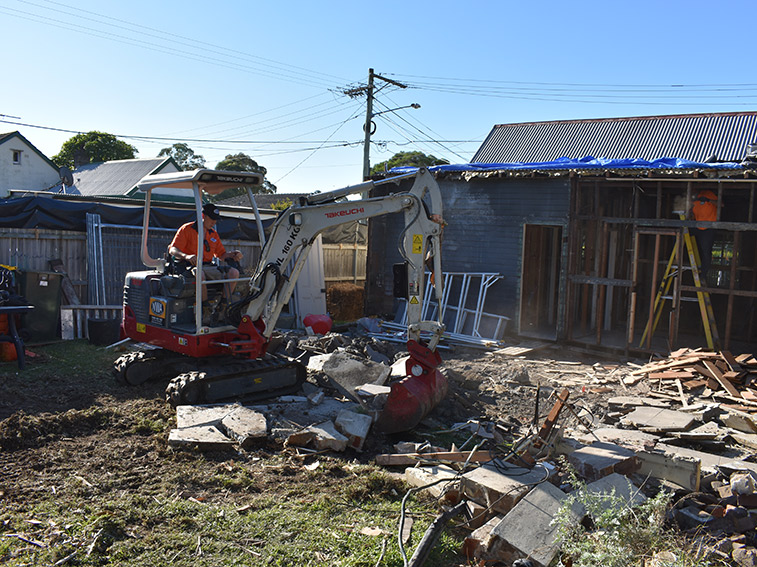 Ashfield House Demolition — photo 2 | Noble Works Australia