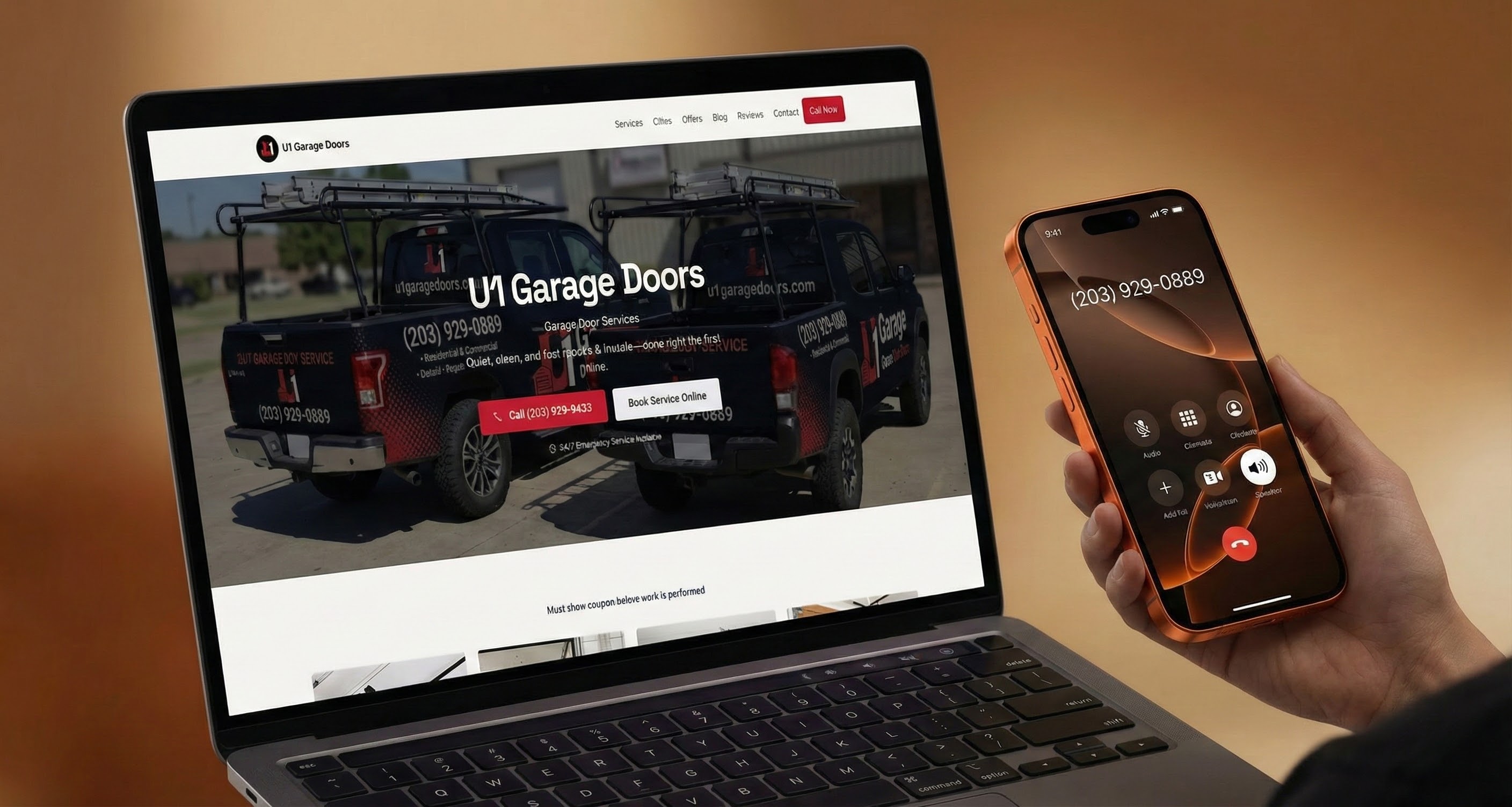Professional garage door service in Connecticut