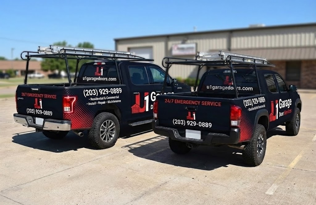 U1 Garage Doors service vehicle