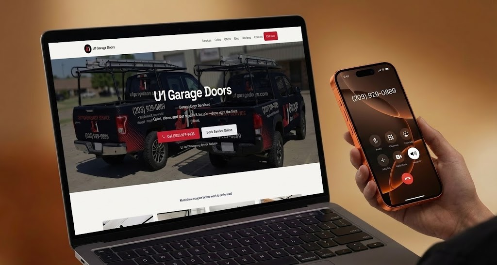 Professional garage door service in Connecticut