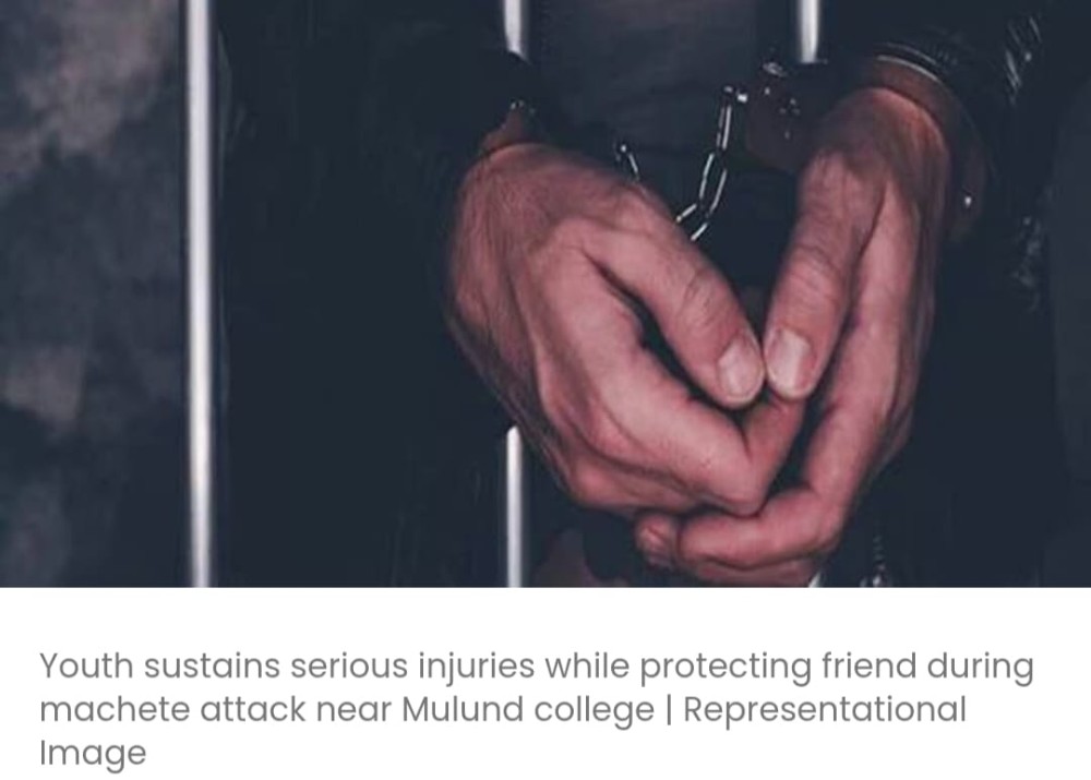 मुलुंड में 16 वर्षीय मित्र पर हुए धारदार हमले को रोकने के प्रयास में युवक घायल; आरोपी को 24 घंटे के भीतर गिरफ्तार किया गया