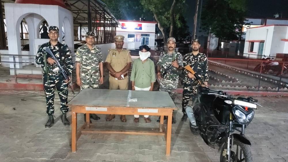 नेपाल बॉर्डर पर स्मैक तस्करी का पर्दाफाश, 27 ग्राम स्मैक के साथ युवक गिरफ्तार