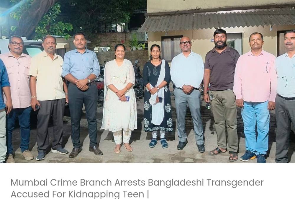 मुंबई क्राइम ब्रांच ने किशोर के अपहरण, उसे भीख मांगने के लिए मजबूर करने और यौन शोषण के आरोपी बांग्लादेशी ट्रांसजेंडर को गिरफ्तार किया