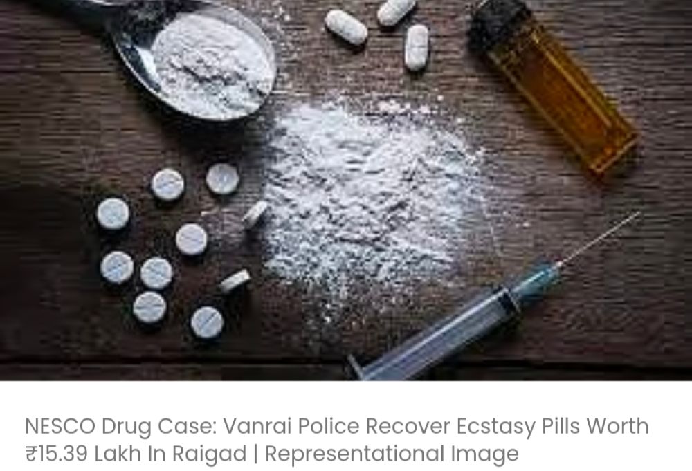नेस्को ड्रग केस: रायगढ़ में वनराई पुलिस ने ₹15.39 लाख मूल्य की एक्स्टसी गोलियां बरामद कीं