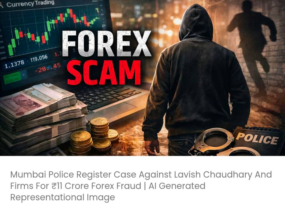 मुंबई पुलिस ने लाविश चौधरी और उनकी कंपनियों के खिलाफ 11 करोड़ रुपये के विदेशी मुद्रा धोखाधड़ी का मामला दर्ज किया है