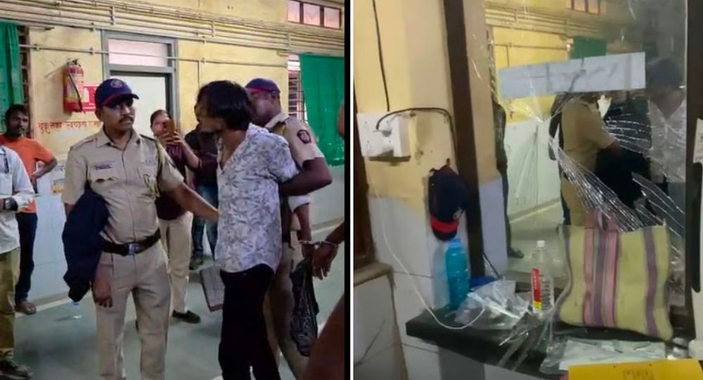 डॉक्टरों द्वारा भर्ती से इनकार किए जाने पर MCOCA के विचाराधीन कैदी ने सिर से कांच का केबिन तोड़ दिया, केंद्रीय अस्पताल में तनाव का माहौल