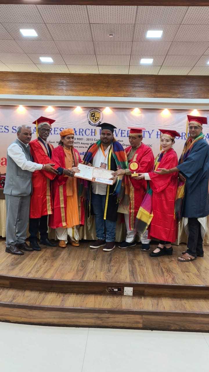 इंटरनेशनल चेंज मेकर अवॉर्ड २०२६ से जीवनधारा संघ के अध्यक्ष गोविंद पाण्डेय को सम्मानित किया गया।