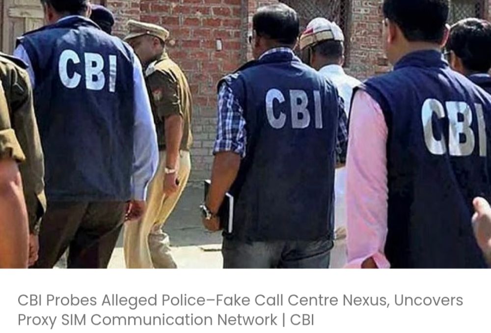 CBI ने पुलिस और फ़ेक कॉल सेंटर की कथित मिलीभगत की जांच की, प्रॉक्सी सिम कम्युनिकेशन नेटवर्क का पता लगाया