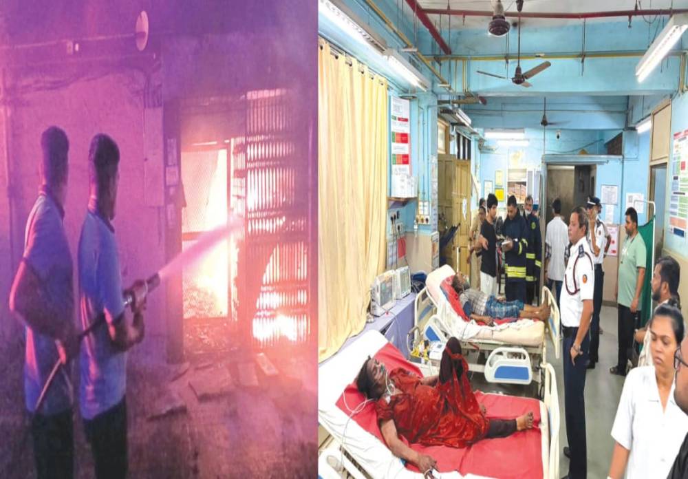 मीरा रोड की इमारत के मीटर रूम में लगी आग… धुएं की चपेट में आने से २१ लोग अस्पताल में भर्ती… दमकल विभाग ने १०४ निवासियों को सुरक्षित बाहर निकाला
