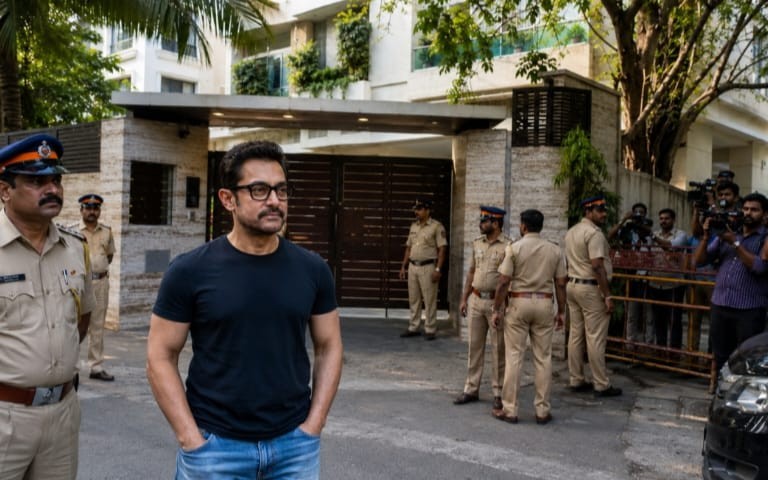 आमिर खान को लॉरेंस बिश्नोई गैंग के नाम से कथित धमकी के बाद मुंबई पुलिस ने पाली हिल स्थित घर की सुरक्षा बढ़ाई है। पोस्ट और ऑडियो की जांच जारी है