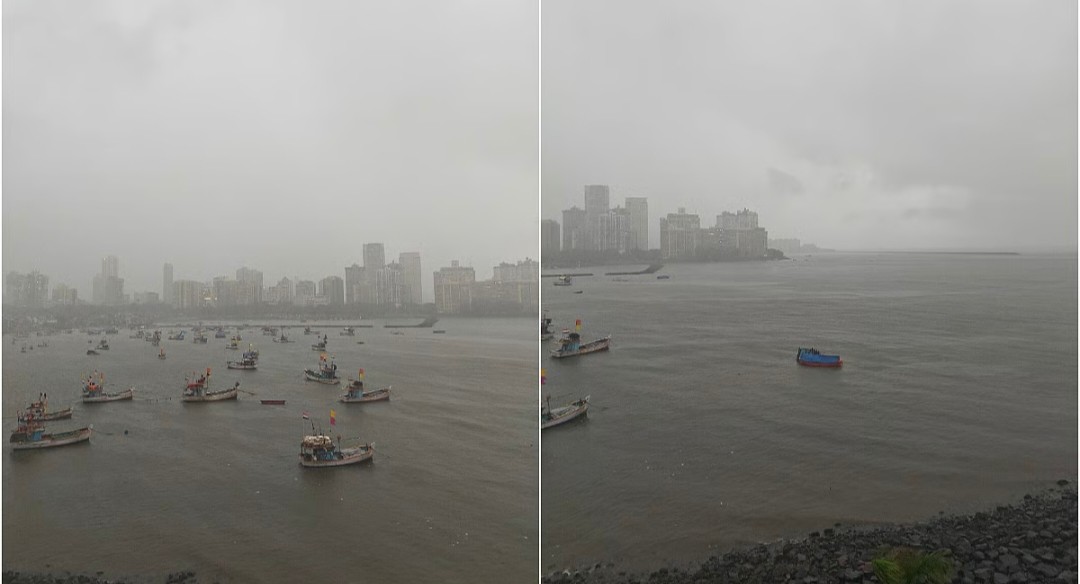 मुंबई में बारिश: IMD ने ऑरेंज नाउकास्ट चेतावनी जारी की; अगले 3 घंटों में भारी बारिश और तेज़ हवाओं की संभावना