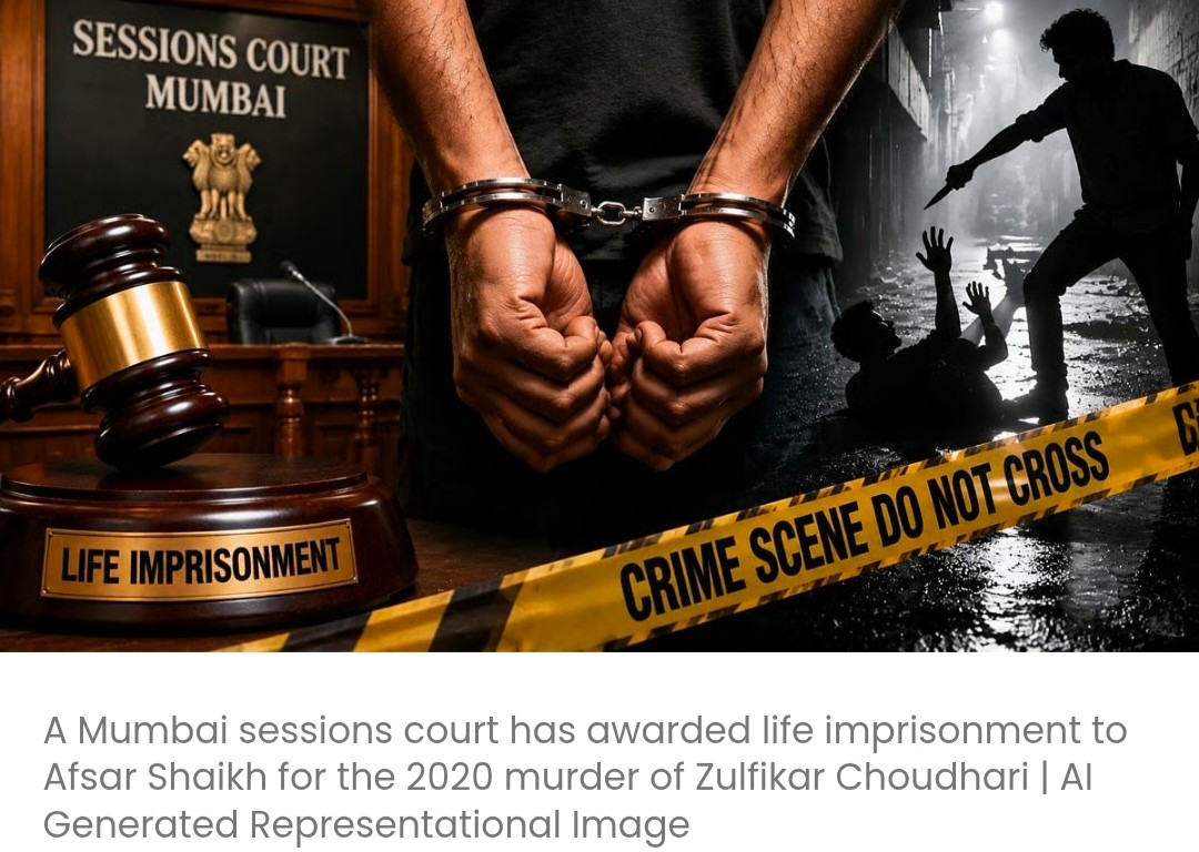 मुंबई सेशंस कोर्ट ने पारिवारिक विवाद के चलते पत्नी के चाचा की हत्या करने के आरोप में 39 साल के एक व्यक्ति को उम्रकैद की सज़ा सुनाई है