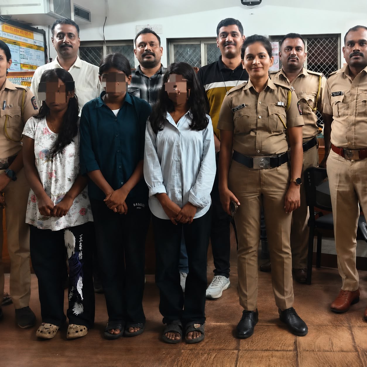 मुंबई पुलिस की बड़ी कामयाबी: कफ परेड पुलिस ने महज 6 घंटे में ढूंढ निकालीं 3 लापता नाबालिग लड़कियां