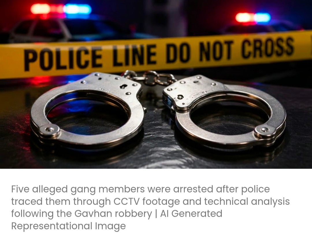 उल्वे पुलिस ने गव्हाण डकैती मामले में 5 लोगों को गिरफ्तार किया, ₹8.65 लाख की संपत्ति बरामद की