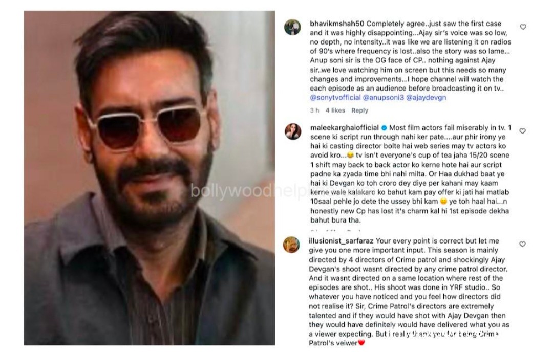 क्राइम पेट्रोल’ से अजय देवगन का टीवी डेब्यू पड़ा भारी! वायरल वीडियो के बाद जमकर हो रही आलोचना