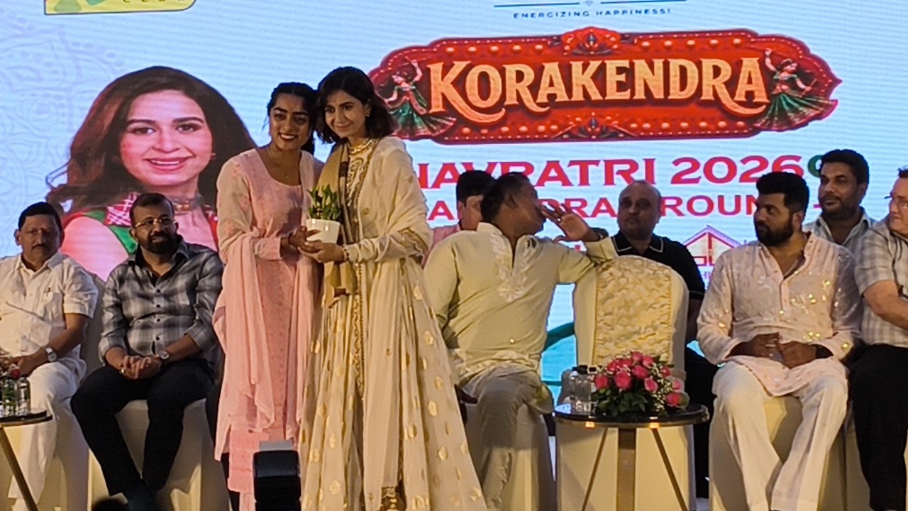 कोराकेंद्र नवरात्रि महोत्सव 2026 में किंजल दवे की धमाकेदार परफॉर्मेंस  नये गानों के साथ गरबा प्रेमियों का करेंगी मनोरंजन,     23वें वर्ष के आयोजन को लेकर तैयारियां तेज।