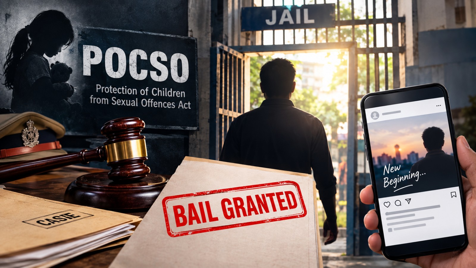POCSO केस में टीवी एक्टर रोहित चंदेल को मिली जमानत, जेल से बाहर आकर शेयर की पहली पोस्