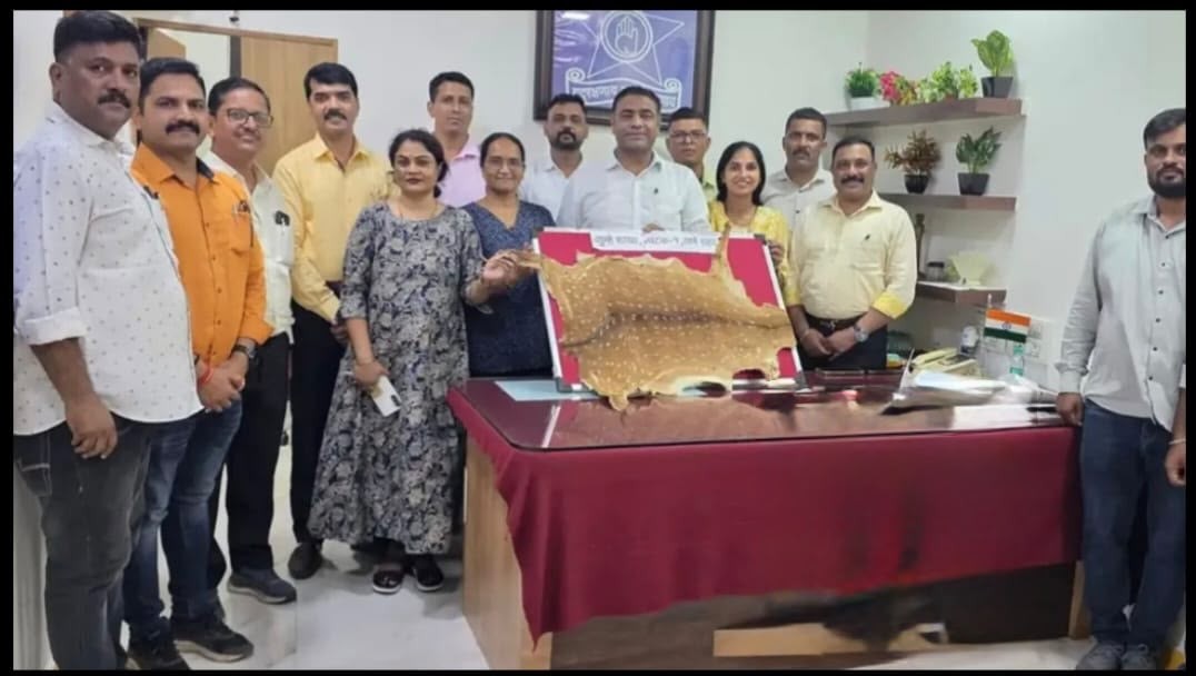 ठाणे में हिरण की खाल की तस्करी करने वाले 3 आरोपी गिरफ्तार, ₹13.60 लाख का सामान जब्त