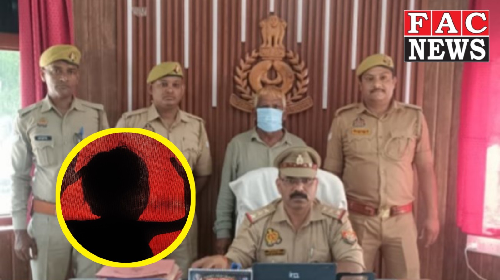 नाबालिग से दुष्कर्म के मामले में 65 वर्षीय वांछित गिरफ्तार