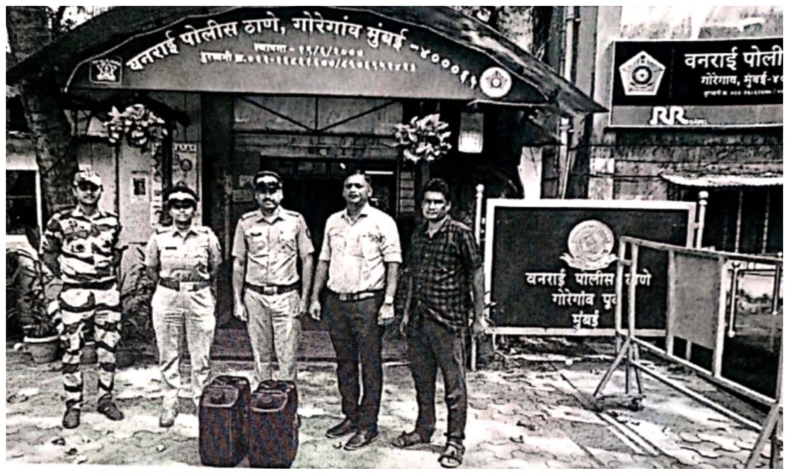 अवैध रूप से ज्वलनशील पदार्थ रखने वाली गोरेगांव की कंपनी पर पुलिस की बड़ी कार्रवाई