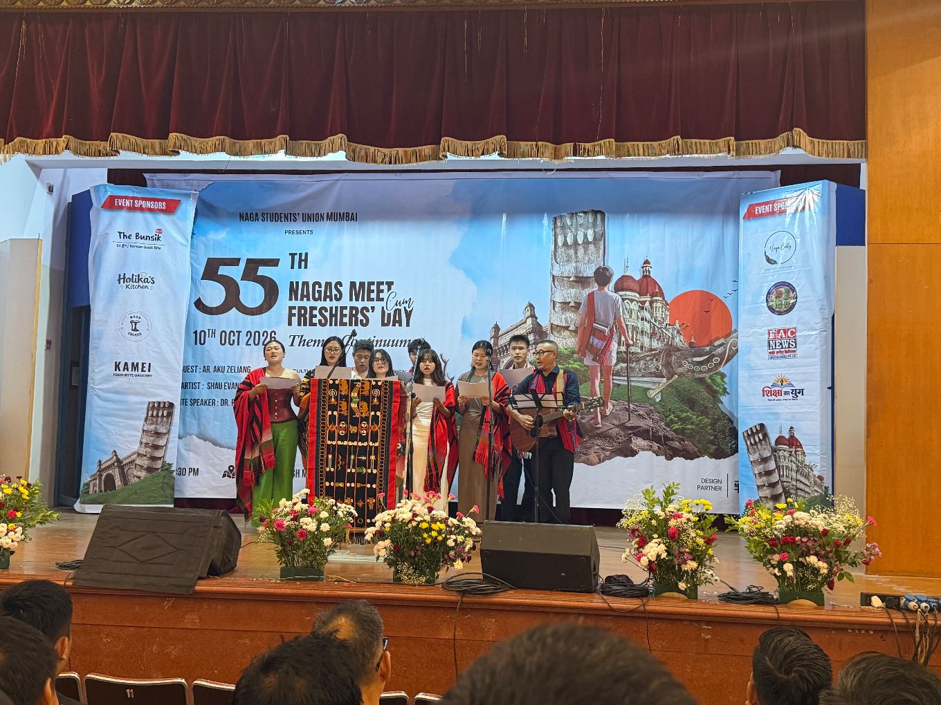 Naga Culture Shines in Mumbai: NSU Mumbai Celebrates 55th Nagas Meet cum Freshers' Day
