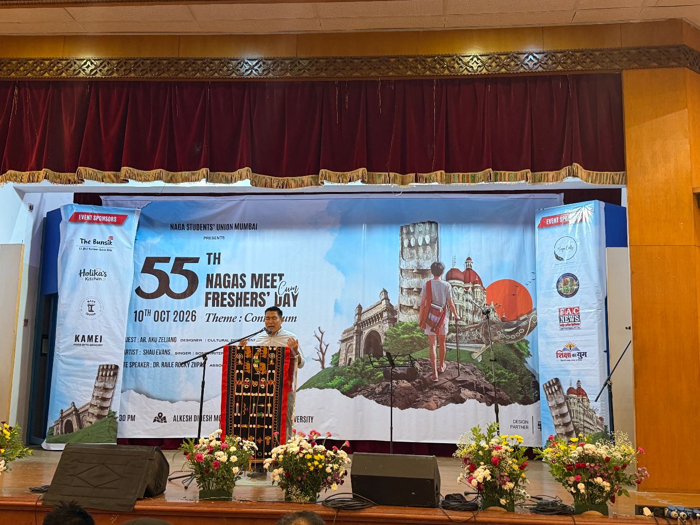 Naga Culture Shines in Mumbai: NSU Mumbai Celebrates 55th Nagas Meet cum Freshers' Day