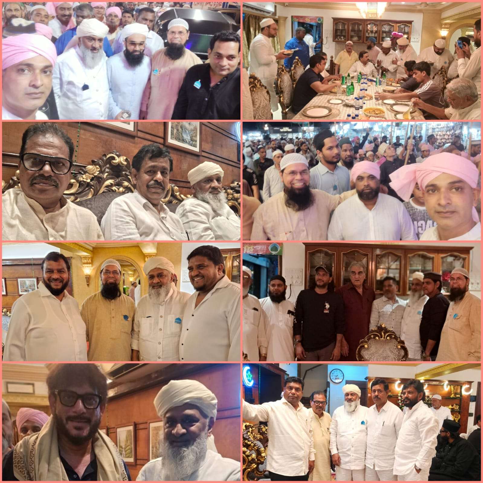 सांताक्रुज़ में जश्न-ए-ग़ौसुल वरा और नियाज़-ए-  ग़ौसिया की रूहानी महफ़िल में उमड़ा अकीदतमंदों का हुजूम