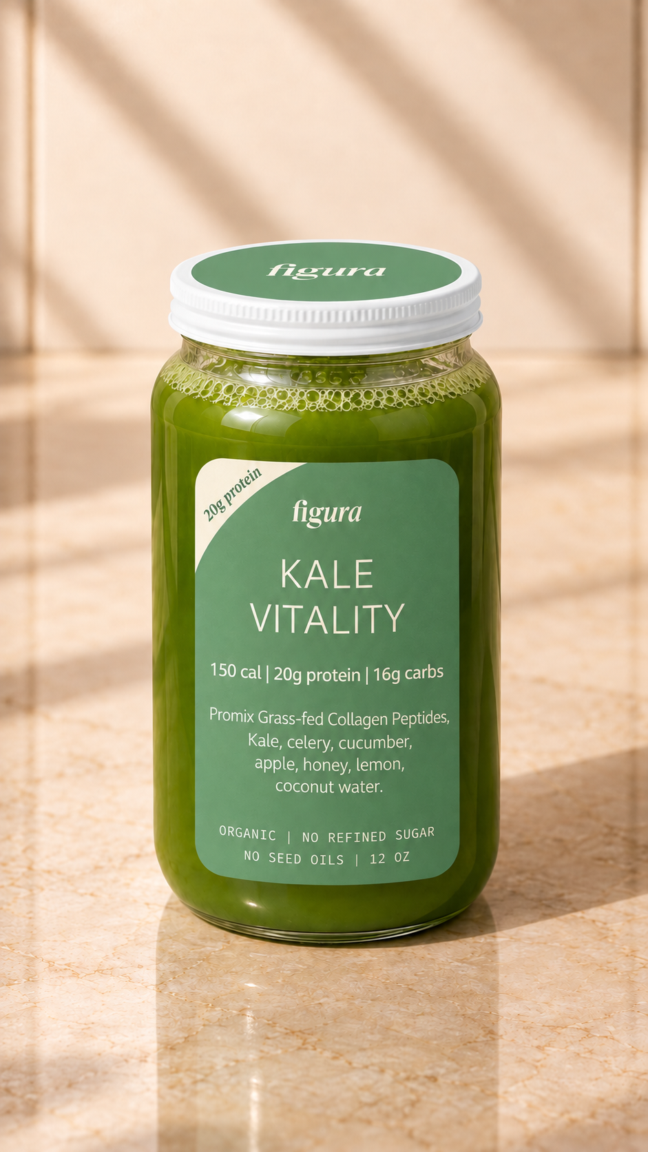Kale vitality w/20g protein & 5g collagen