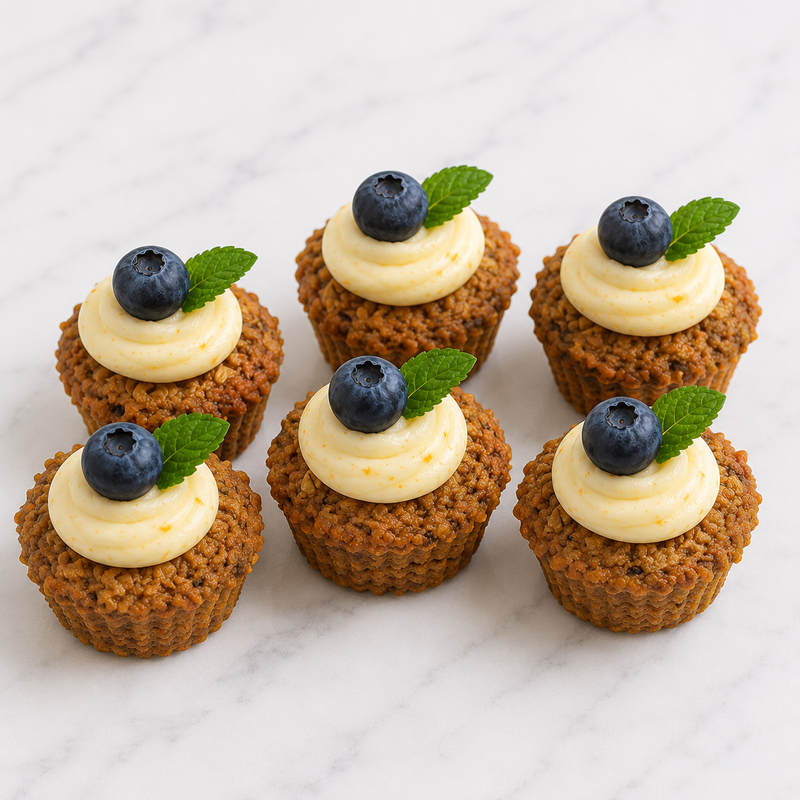 Carrot muffins (pack of 12)
